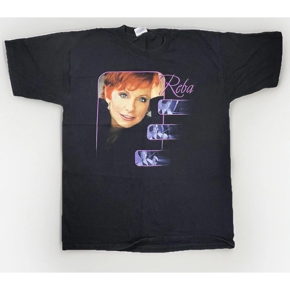 Vintage 1990's Reba Mcentire Country Music Tour 2000 Tee Size Large